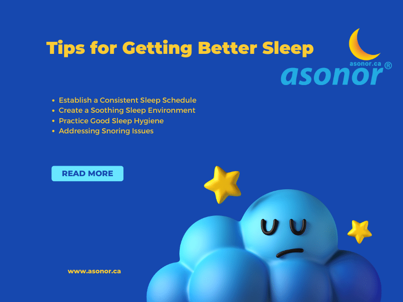 tips for getting better sleep