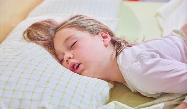 what would make a child snore